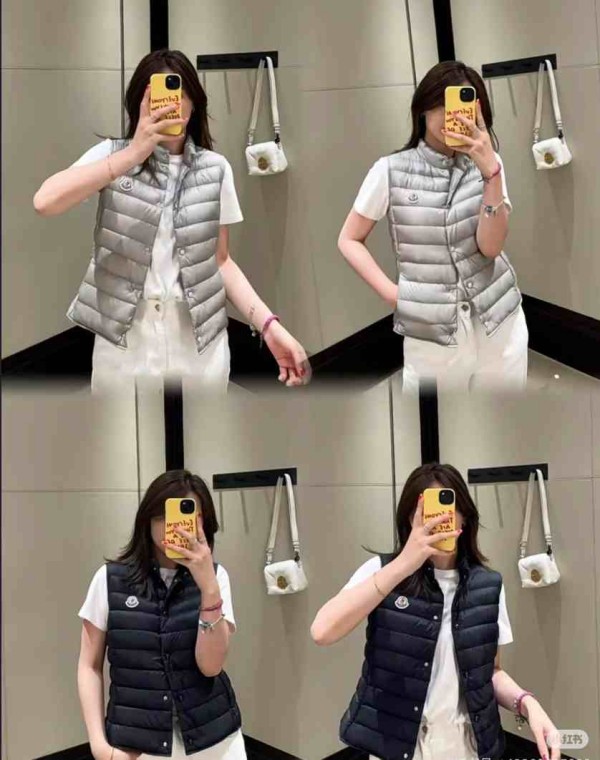 Moncler1011 몽클레어 경량 조끼 남여 블랙/화이트/회색 