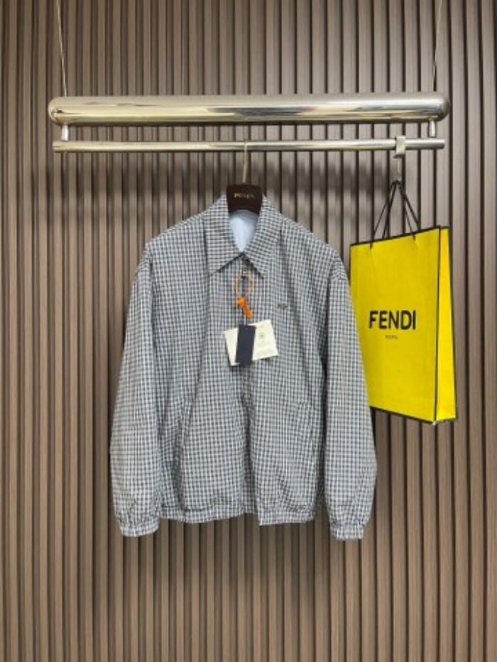 PRADA2007 프라다 양면착용 자켓  체크 