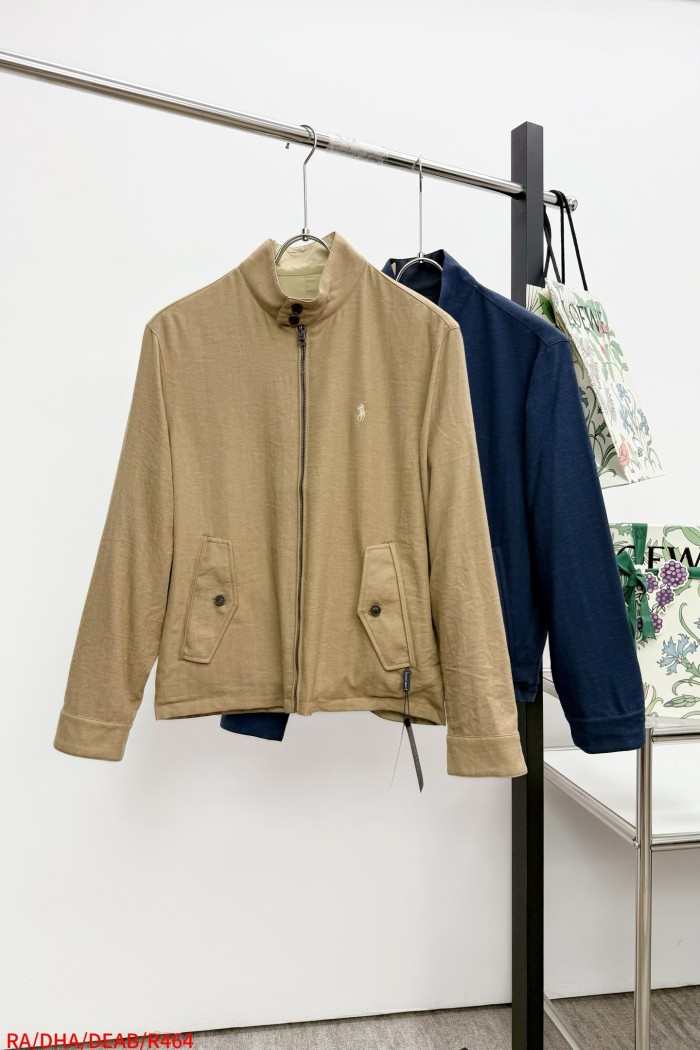 RALPH LAUREN2003 랄프로렌 양면 착용 하이넥 자켓 남성 카키/네이비 