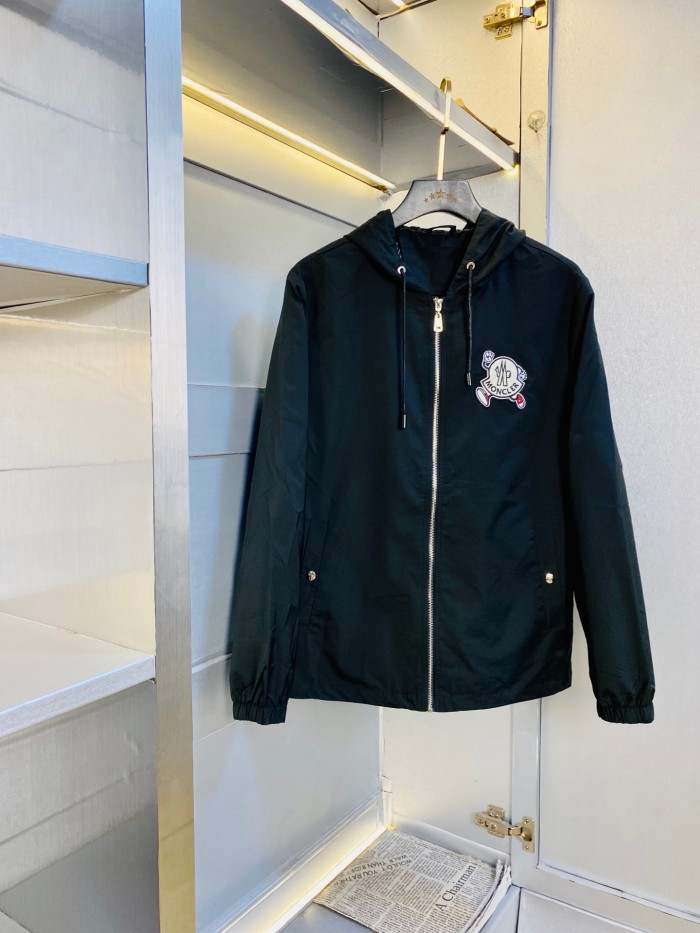 MONCLER2014 몽클레어 방풍 후드 자켓  네이비