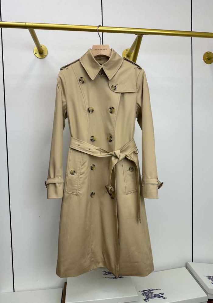 BURBERRY2013 버버리 첼시 롱길이 트렌치코트 여자 허니 베이지